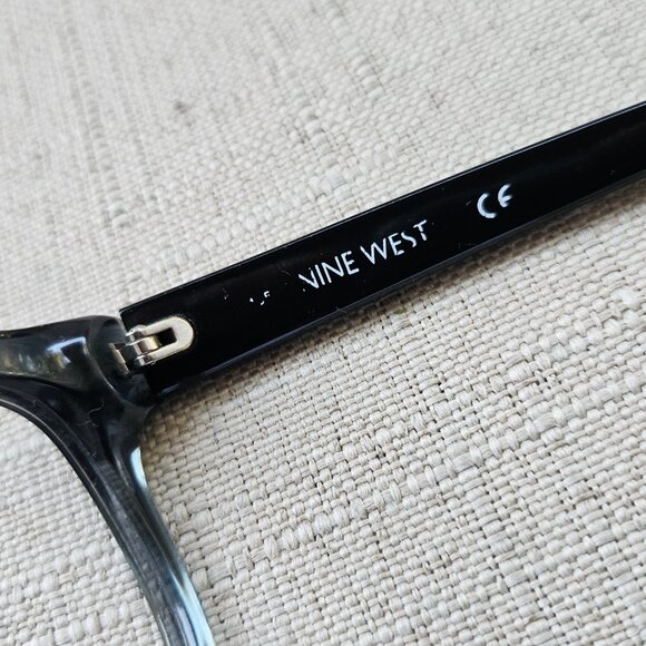 Nine West Eyeglasses Frames NW586S 029 Grey Square Full Rim 56[]17-135 - Picture 14 of 16